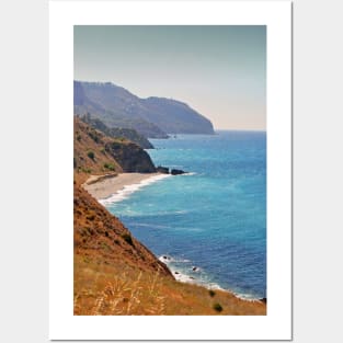 Playa de Las Alberquillas Costa del Sol Spain Posters and Art